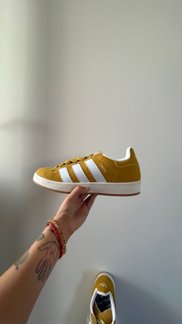 Sarı Adidas Platform Erkek Spor Ayakkabı - Görsel 5