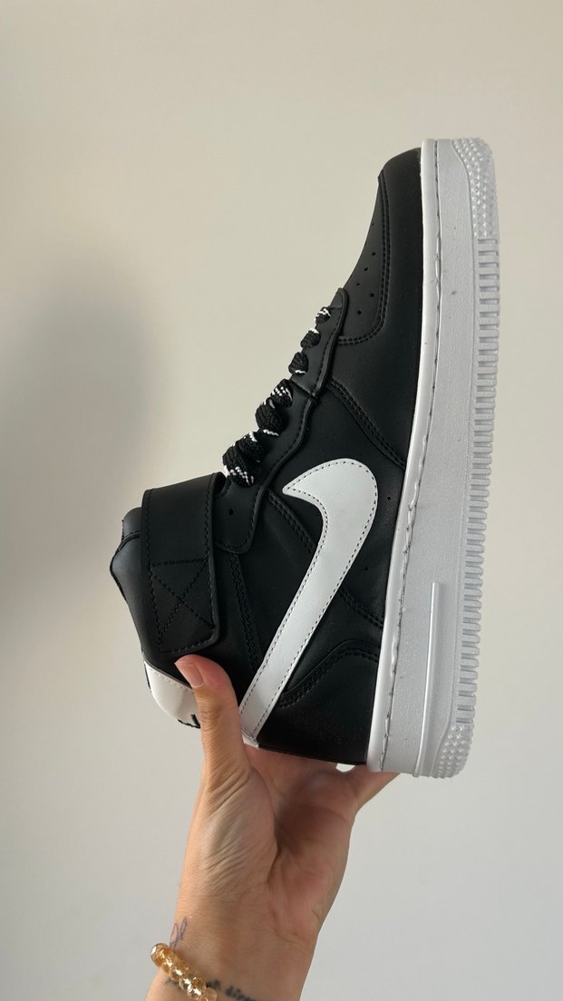 Siyah Erkek Spor Ayakkabı Bağı - Görsel 4