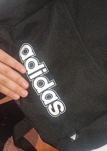 Kadın Siyah Adidas Spor Çantası Velcro