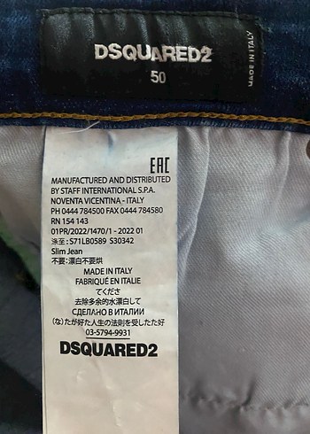 dsquared orjinal pantolon - Görsel 3