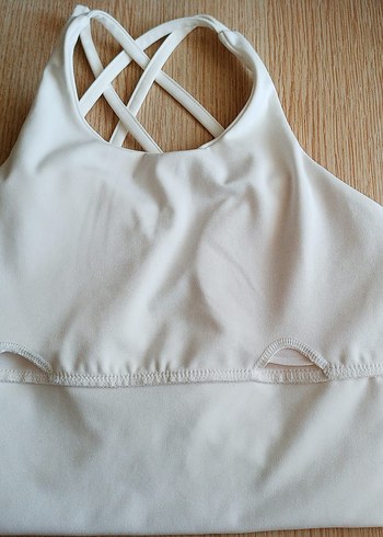 Beyaz Spor Sütyeni - Görsel 3