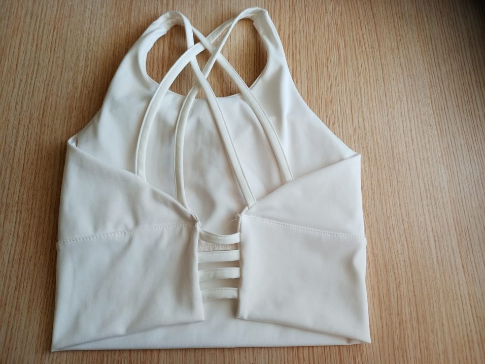 Beyaz Spor Sütyeni - Görsel 4