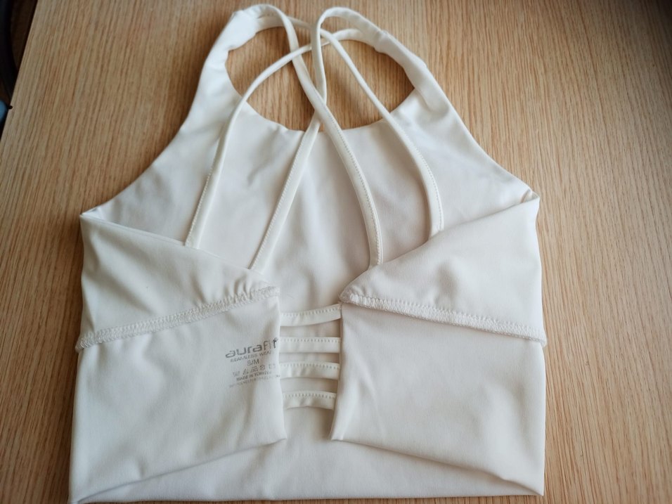 Beyaz Spor Sütyeni - Görsel 2