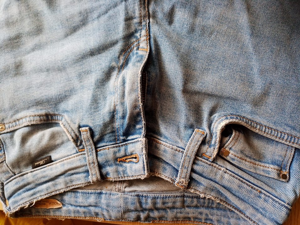 Mavi Pastel Normal Boy Kot Pantolon - Görsel 2