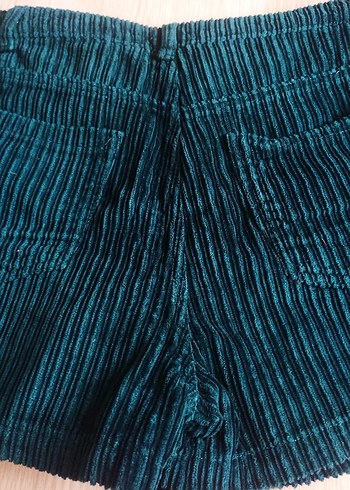 Düğmeli yesil etek - Görsel 3