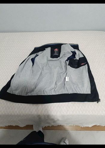 Siyah Fermuarlı erkek Spor Ceket - Görsel 3