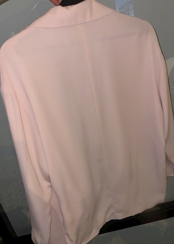 m Beden pembe Renk Srradivarius Pembe Midi Kadın Blazer Ceket