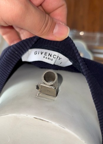 Givenchy lacivert gökkuşağı Renkli Baskılı Uzun Kollu Sweatshirt - Görsel 3