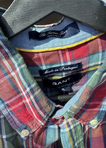 GANT Çok Renkli Uzun Kollu Erkek oduncu Gömlek - Görsel 3