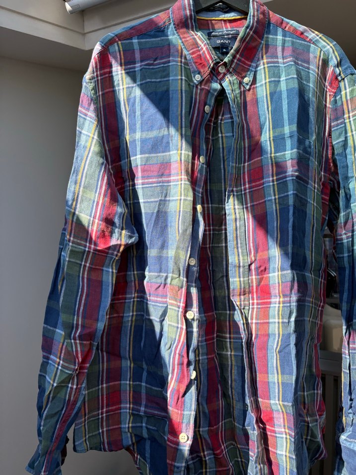 GANT Çok Renkli Uzun Kollu Erkek oduncu Gömlek - Görsel 2