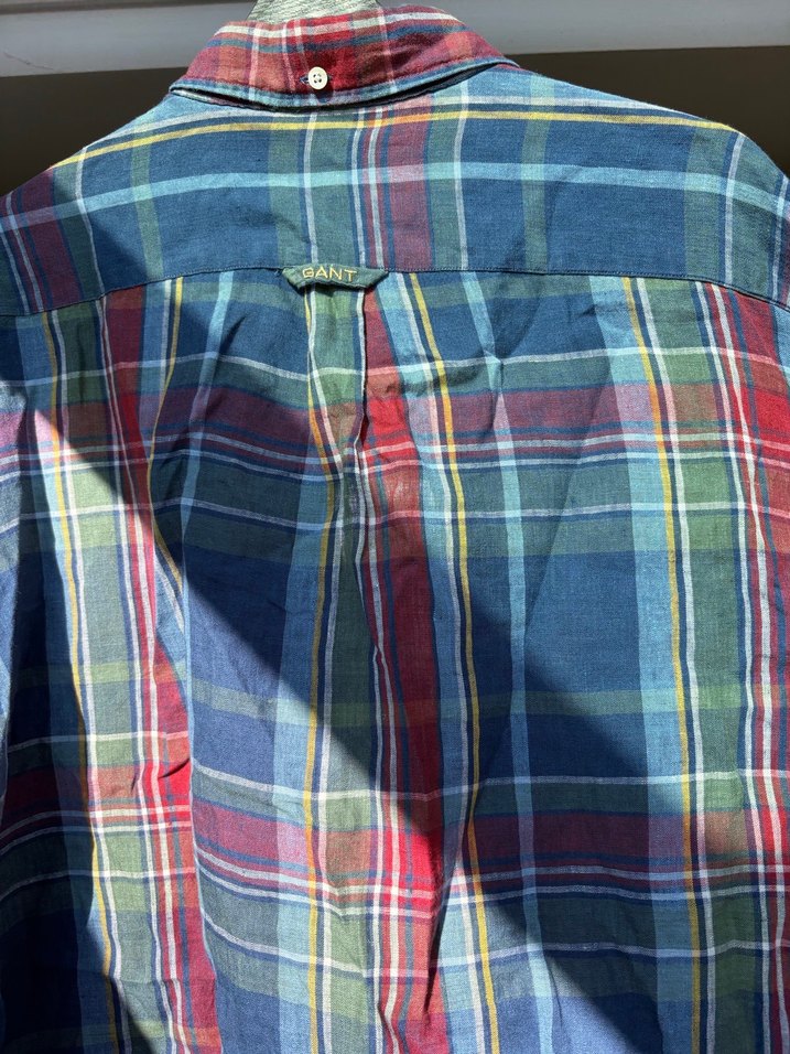 GANT Çok Renkli Uzun Kollu Erkek oduncu Gömlek - Görsel 5
