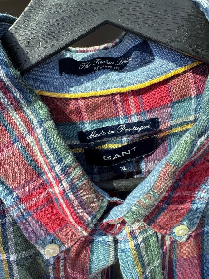 GANT Çok Renkli Uzun Kollu Erkek oduncu Gömlek - Görsel 3