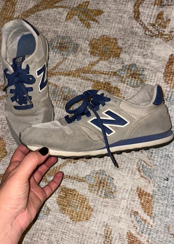 New balance Gri Kadın Spor Ayakkabı Velcro Detaylı - Görsel 6