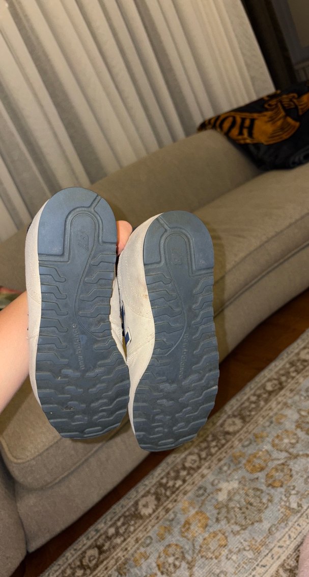 New balance Gri Kadın Spor Ayakkabı Velcro Detaylı - Görsel 3