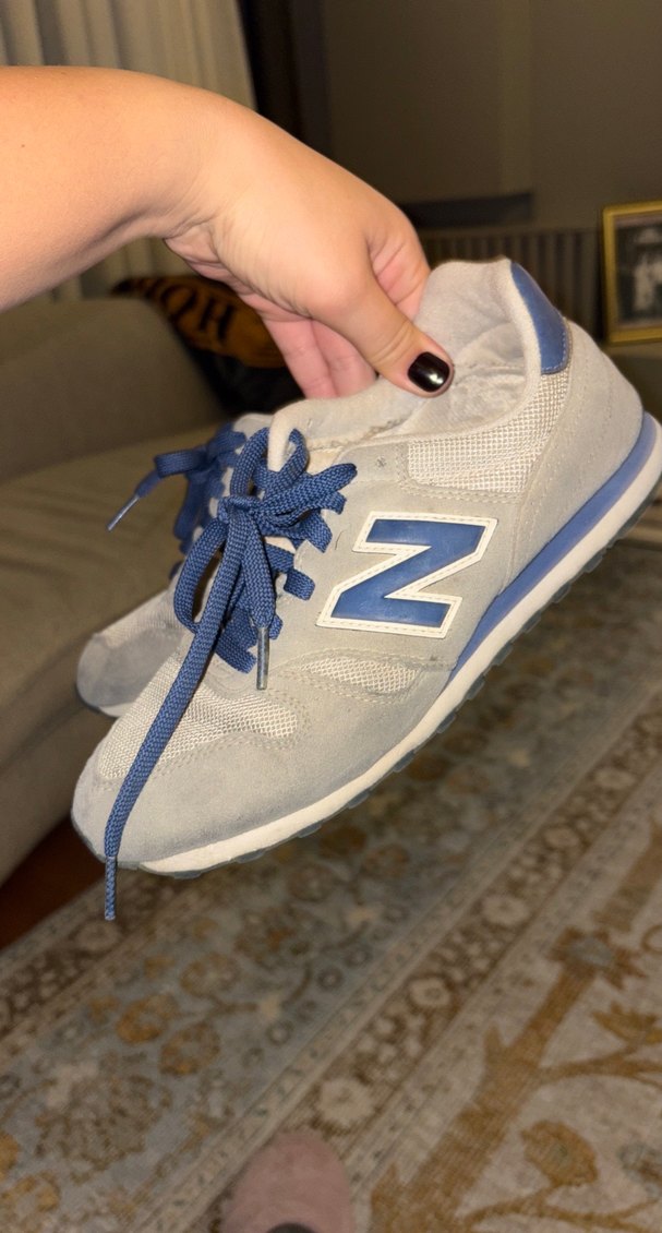 New balance Gri Kadın Spor Ayakkabı Velcro Detaylı - Görsel 2