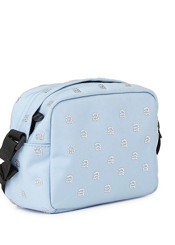 Alexander wang Mavi taşlı seyahat omuz spor Çantası - Görsel 2