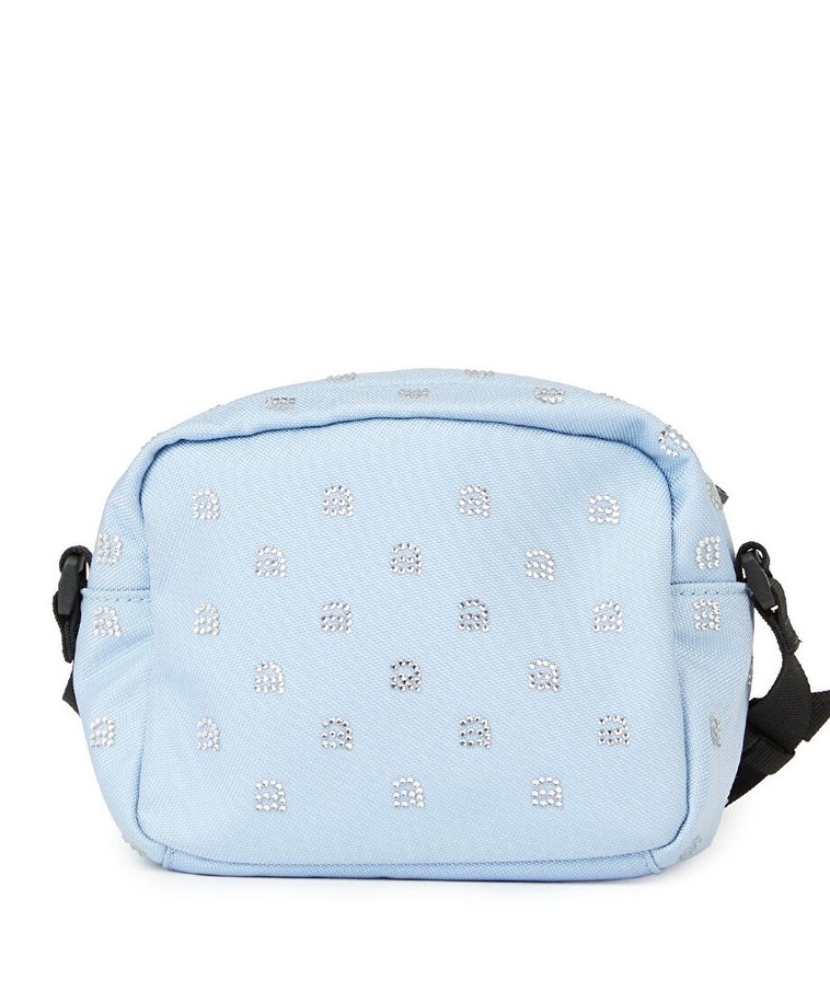 Alexander wang Mavi taşlı seyahat omuz spor Çantası - Görsel 3