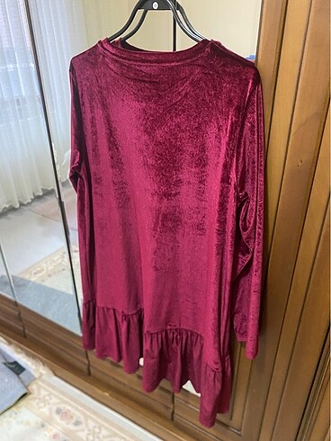 xl Beden bordo Renk Tunik