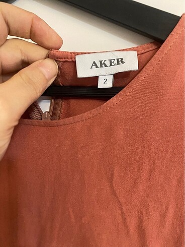 xl Beden çeşitli Renk Aker elbise