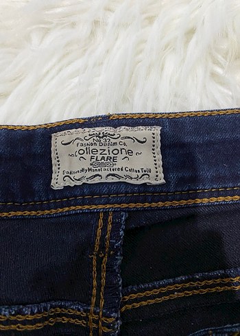 Collezione Vintage Düşük Bel Flare Pantolon