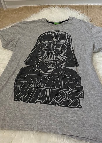 17-18 years Beden Star Wars Baskılı Oversıze T-shirt