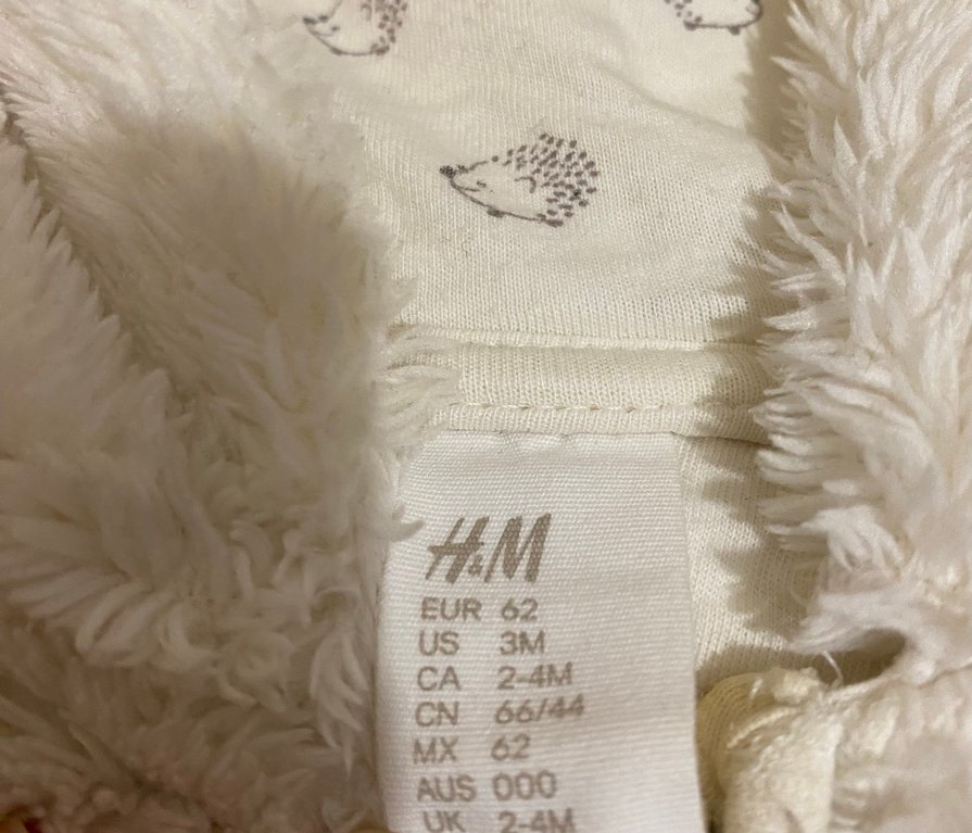 H&M bebek tulum ve eldiven - Görsel 4