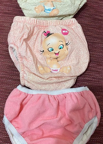 Bebek alıştırma bezi,önlük ve bandana - Görsel 2