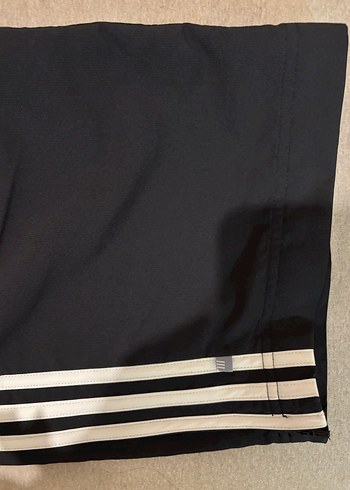 42 Beden Adidas Şeritli Siyah Kadın Eşofman Altı