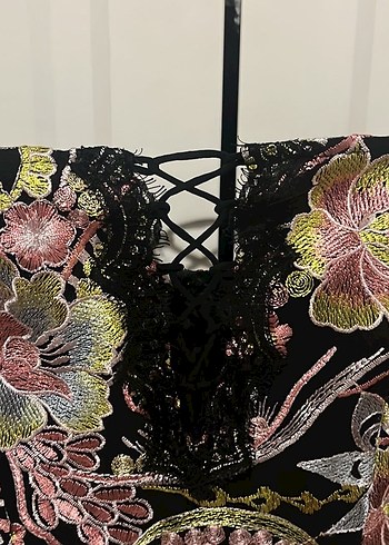 Guess Parlak Desenli Mini Tulum - Görsel 7