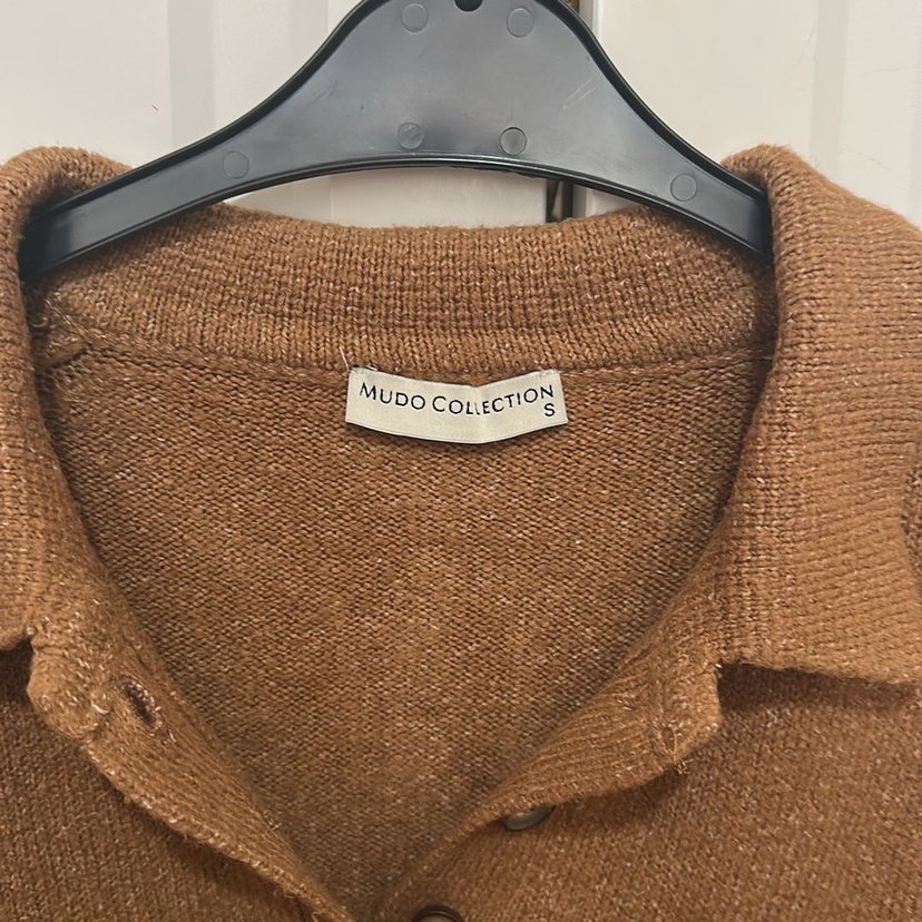 Mudo Düğmeli Yakalı Kadın Kazak - Görsel 4