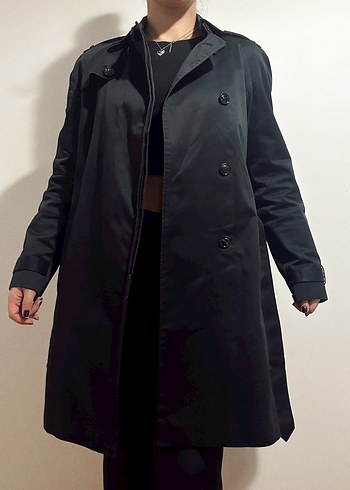 Massimo Dutti Kadın Midi Trençkot - Görsel 2