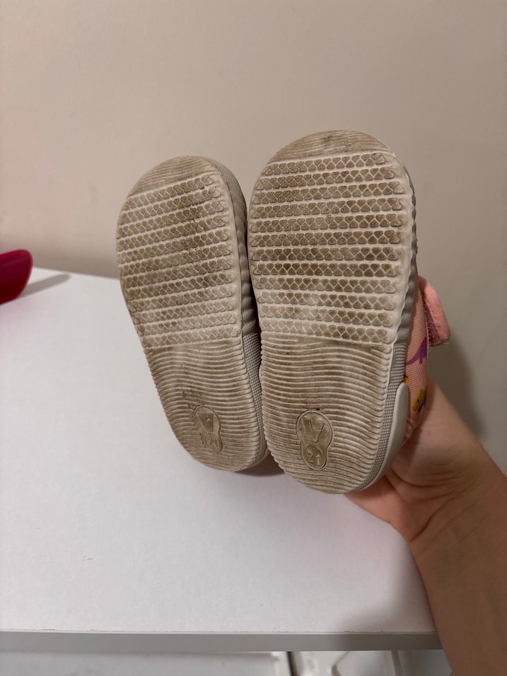 Kız Bebek İlk Adım Ayakkabısı Pembe Vicco - Görsel 3