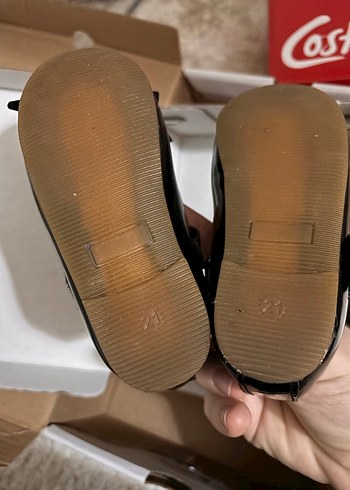 Kız Çocuk Siyah Tokalı Babet Ayakkabı - Görsel 2