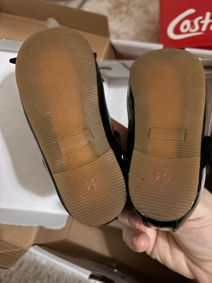 Kız Çocuk Siyah Tokalı Babet Ayakkabı - Görsel 2