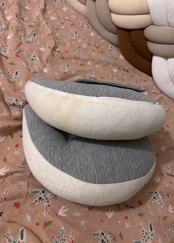 Gri Emzirme ve Hamilelik Yastığı - Görsel 3