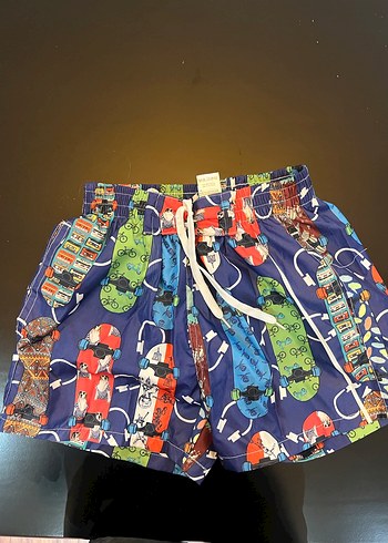 Renkli Bağcıklı Erkek Mini Mayo - Görsel 2