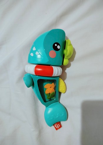 Fisher Price Renkli Turkuaz Balık Su Oyuncağı