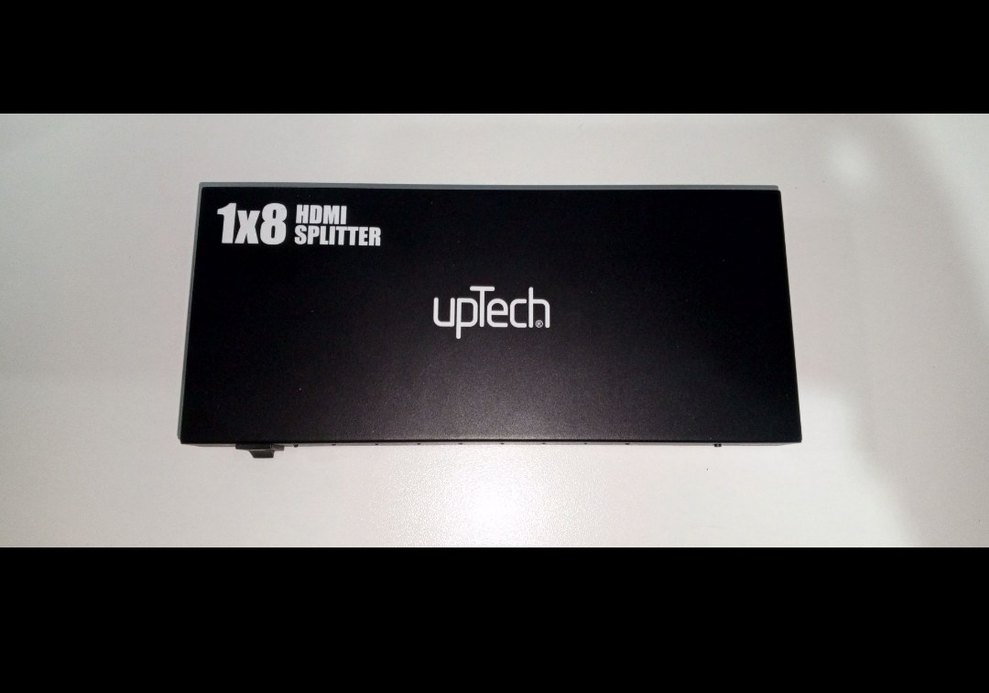 UpTech 8 Port HDMI 1.4 Splitter 4K 3D Siyah - Görsel 4