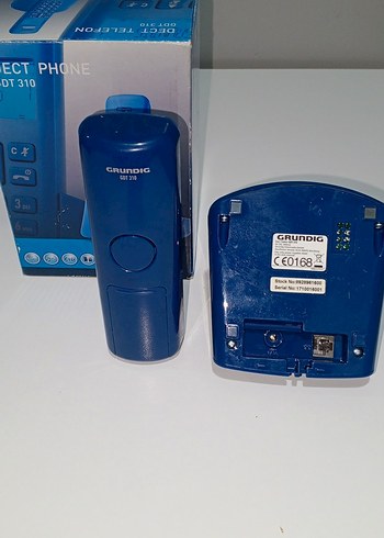Grundig GDT 310 Koyu Mavi DECT Telefon - Görsel 5