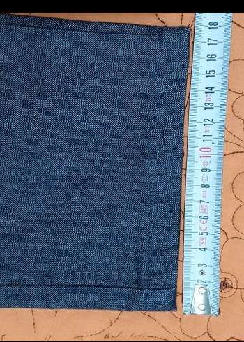 Erkek Mavi Denim Midi Boy Normal Kesim Jean