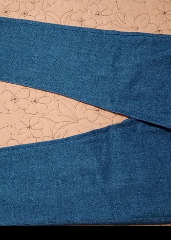 Erkek Mavi Denim Midi Boy Normal Kesim Jean - Görsel 7