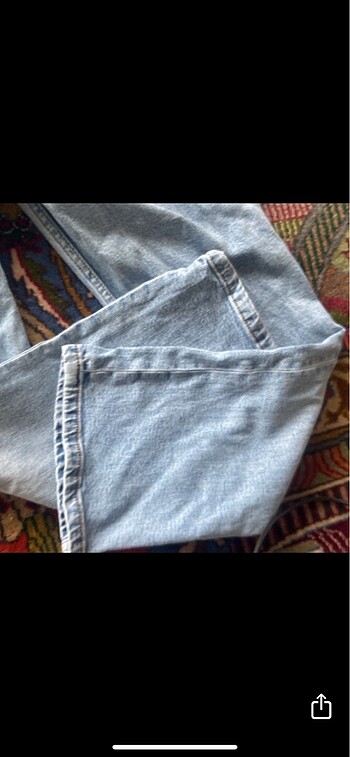 28 Beden mavi Renk Bershka kot