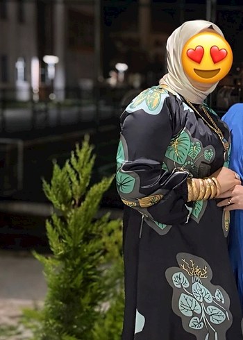 Uzun, Salaş, Desenli Siyah Kadın Elbise