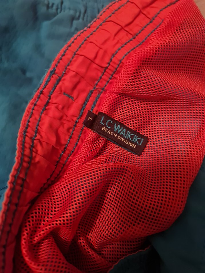 Gri Erkek Midi Yüzme Şortu - Görsel 5