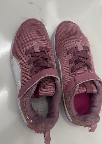 35 Beden Kız Çocuk Pudra Pembe Cırt Cırtlı Spor Ayakkabı