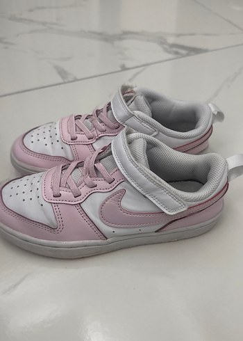 Nike Kız Çocuk Pembe Spor Ayakkabı Velcro