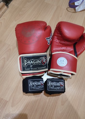 dragon boks eldiveni yanında 5 metre bandaj hediye