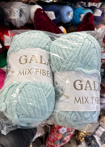 6 yumak kalın kadife ip - Görsel 2