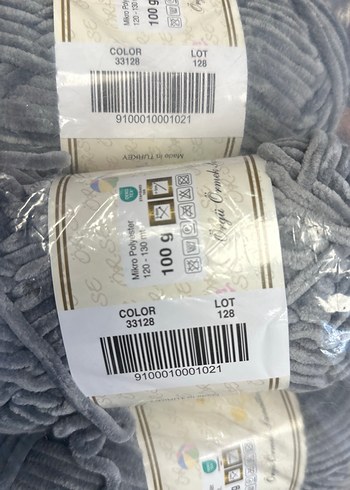 Örse kadife ip 5 yumak - Görsel 2