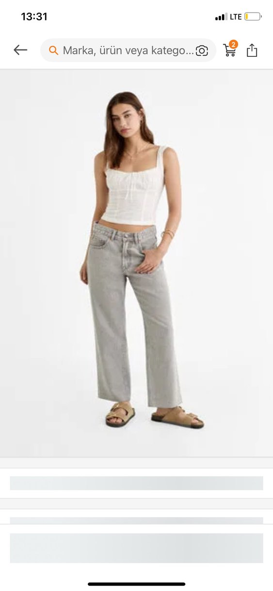 D96 straight fit jean - Görsel 2